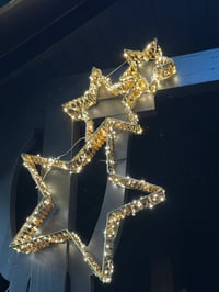Image 2 of Stars with LED and Gold Foil