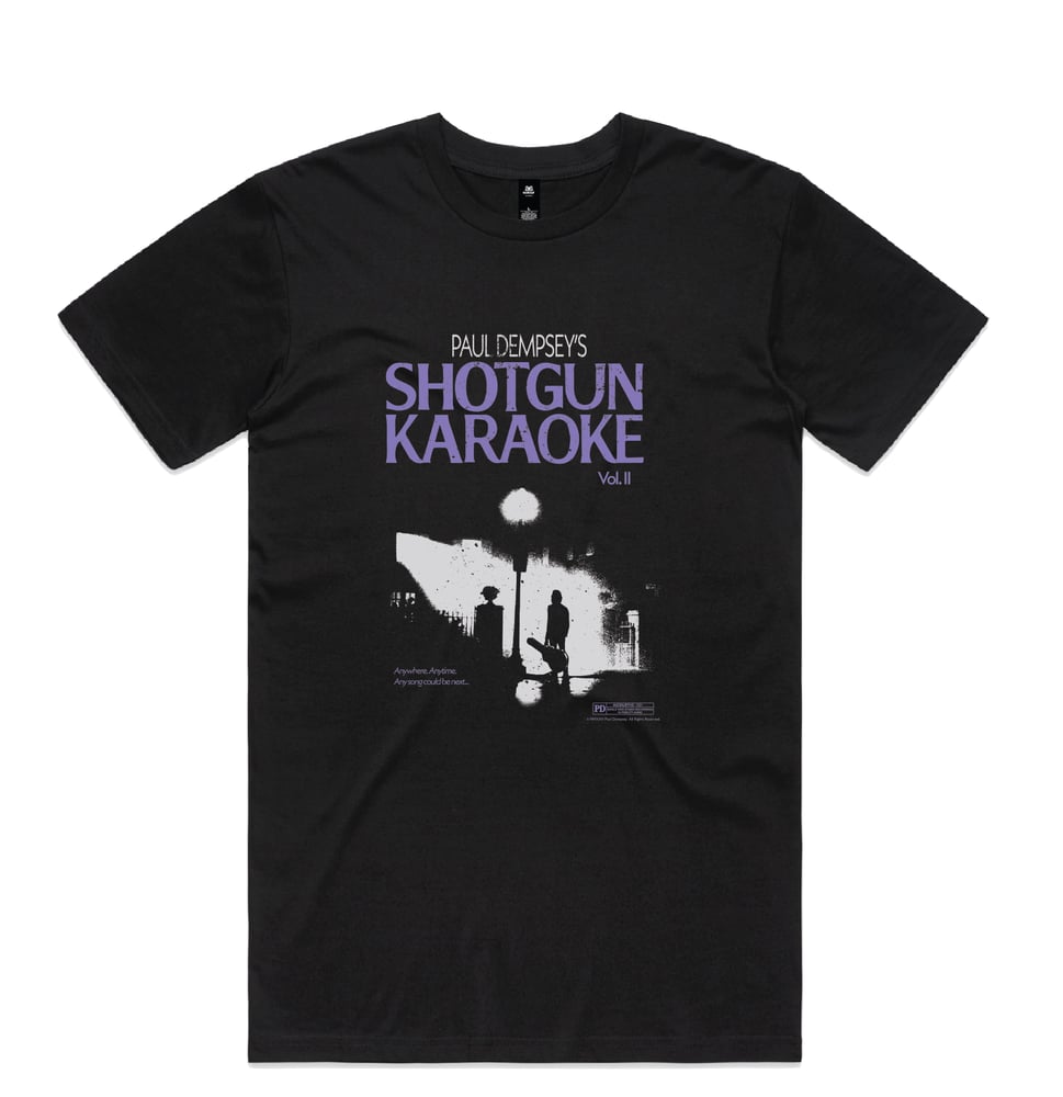Image of Paul Dempsey Exorcist Shotgun Karaoke tee