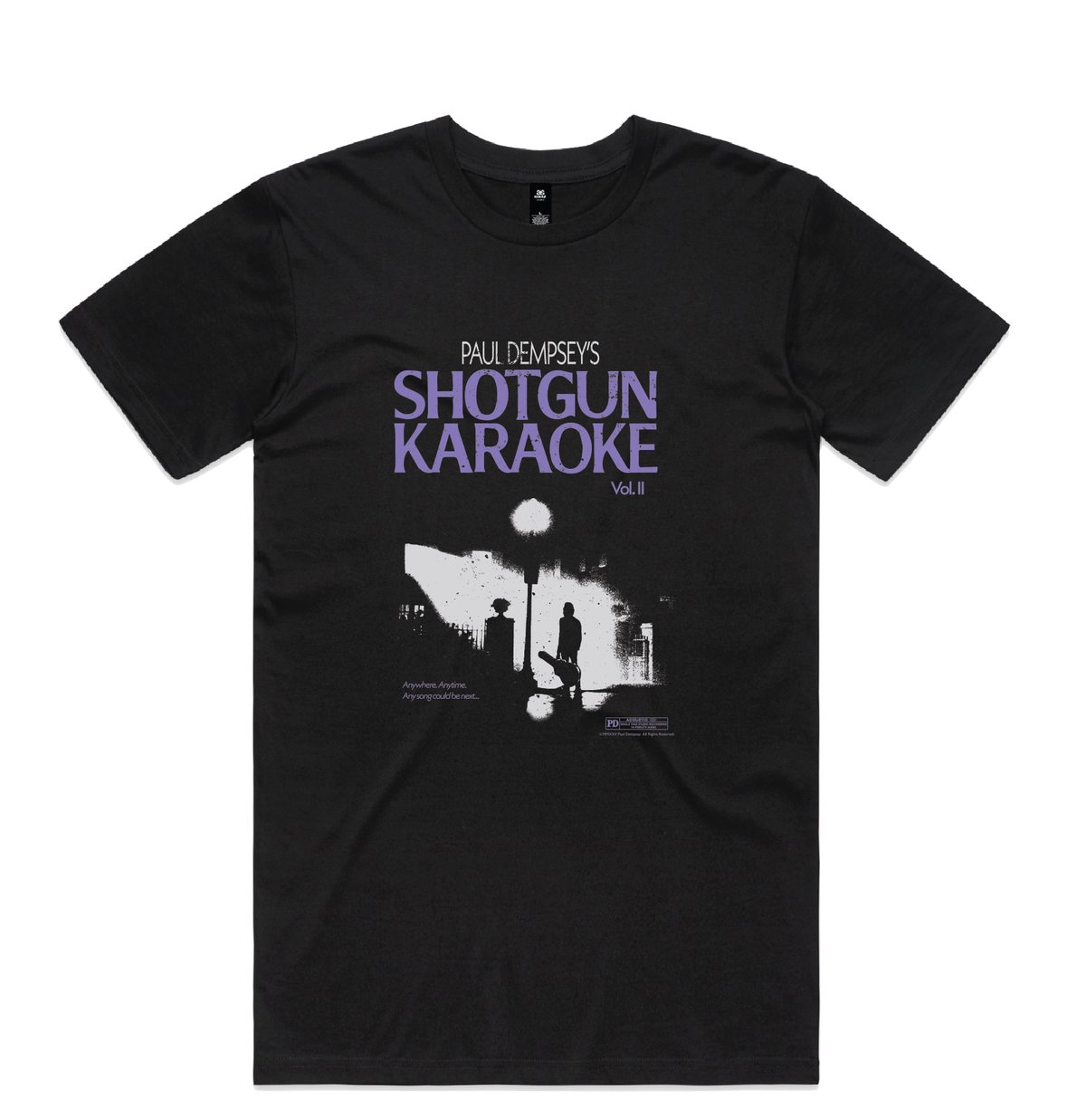 Image of Paul Dempsey Exorcist Shotgun Karaoke tee