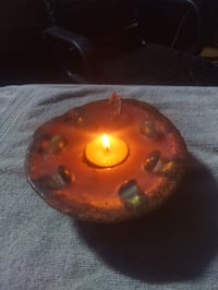 Image 1 of Meditation Candle: Circle of Clarity