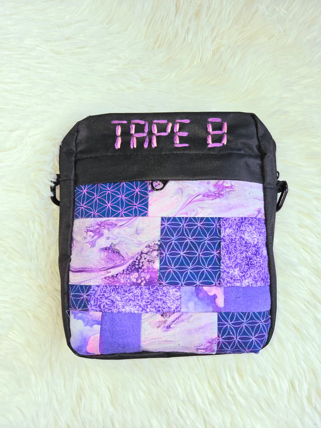 Tape B Patchwork Crossbody Bag
