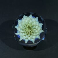 Image 1 of Reticello Flower w/ Murrini Marble