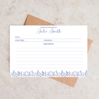 Image 3 of Custom Recipe Cards