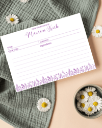 Image 4 of Custom Recipe Cards