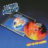 Image 2 of SACRED LEATHER - Keep the Fire Burning CD [PREORDER]