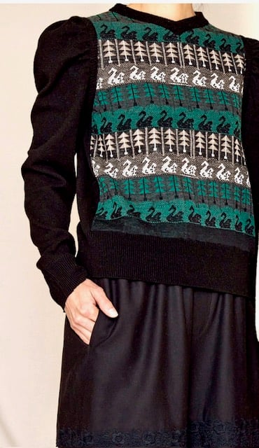 Image of Antipast F/W'25 Sock Knit Sweaters (Cardigans and V-Necks)