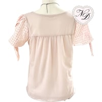 Image 3 of Axes Femme Pink Blouse Top
