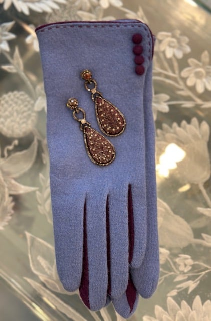 Image of Antipast Burgundy Lace Coat