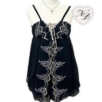Image 2 of Axes Femme Lace Babydoll Top/Mini Dress