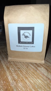Medium roasted ground coffee 12oz