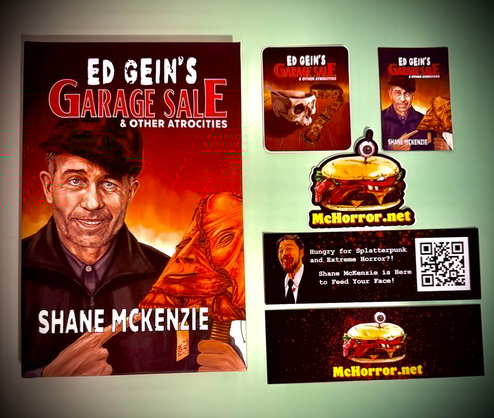Image of ED GEIN'S GARAGE SALE & OTHER ATROCITIES - LIMITED EDITION HARDCOVER BUNDLE - LIMITED TO 200