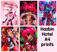 Image 1 of Hazbin Hotel Prints 