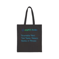 Image 4 of Botanic Blooms Canvas Tote — Flowers of the Water