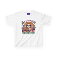 Image 1 of Beach Slothin' Kids Tee