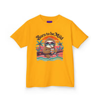 Image 7 of Beach Slothin' Kids Tee