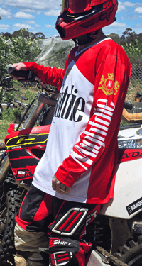 Image 4 of MarlBro Red Moto Jersey