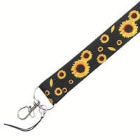 Image 4 of Sunflower lanyard 