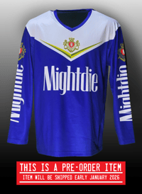 Image 1 of Winnie Blue Moto Jersey