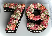 Image 2 of Number/Letter Cakes