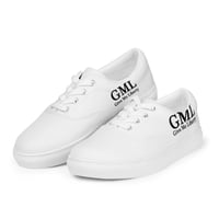 Image 3 of Men’s lace-up canvas shoes