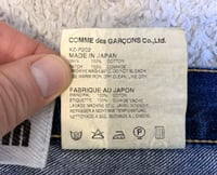 Image 10 of Junya Watanabe man Comme des Garcons 2014 indigo jeans, size L (34)