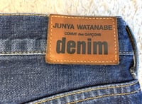 Image 6 of Junya Watanabe man Comme des Garcons 2014 indigo jeans, size L (34)