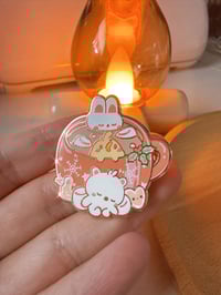 Image 2 of Hot Choco Hard Enamel Pin