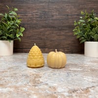 Image 2 of Beeswax Candles (Fall Winter Seasonal Limited Edition)