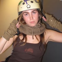 Image 4 of Sk8er Dress w/ Rat in Brown