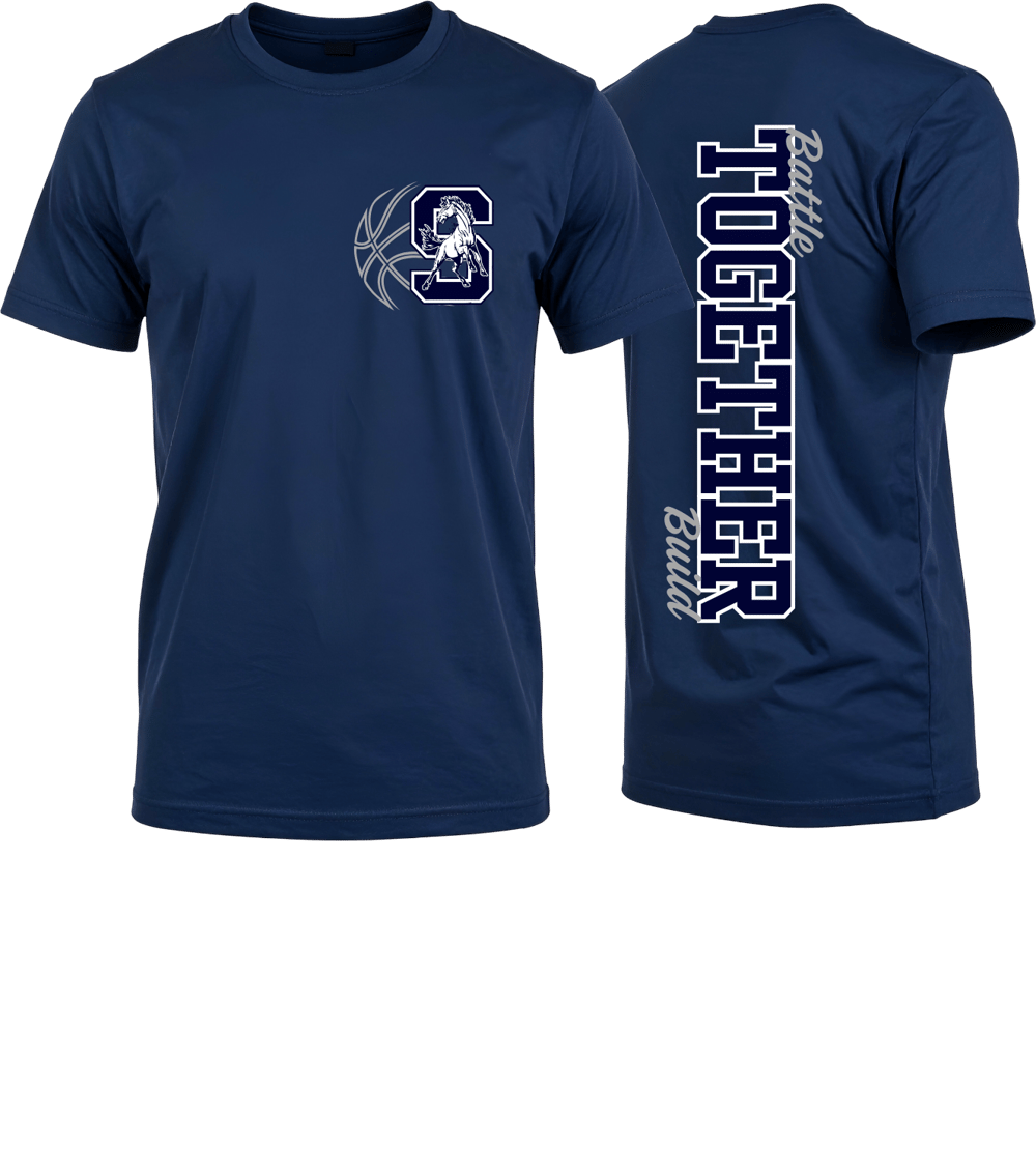 Image of Colts S Pocket Navy Short Sleeve