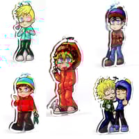 Image 1 of South Park keychains