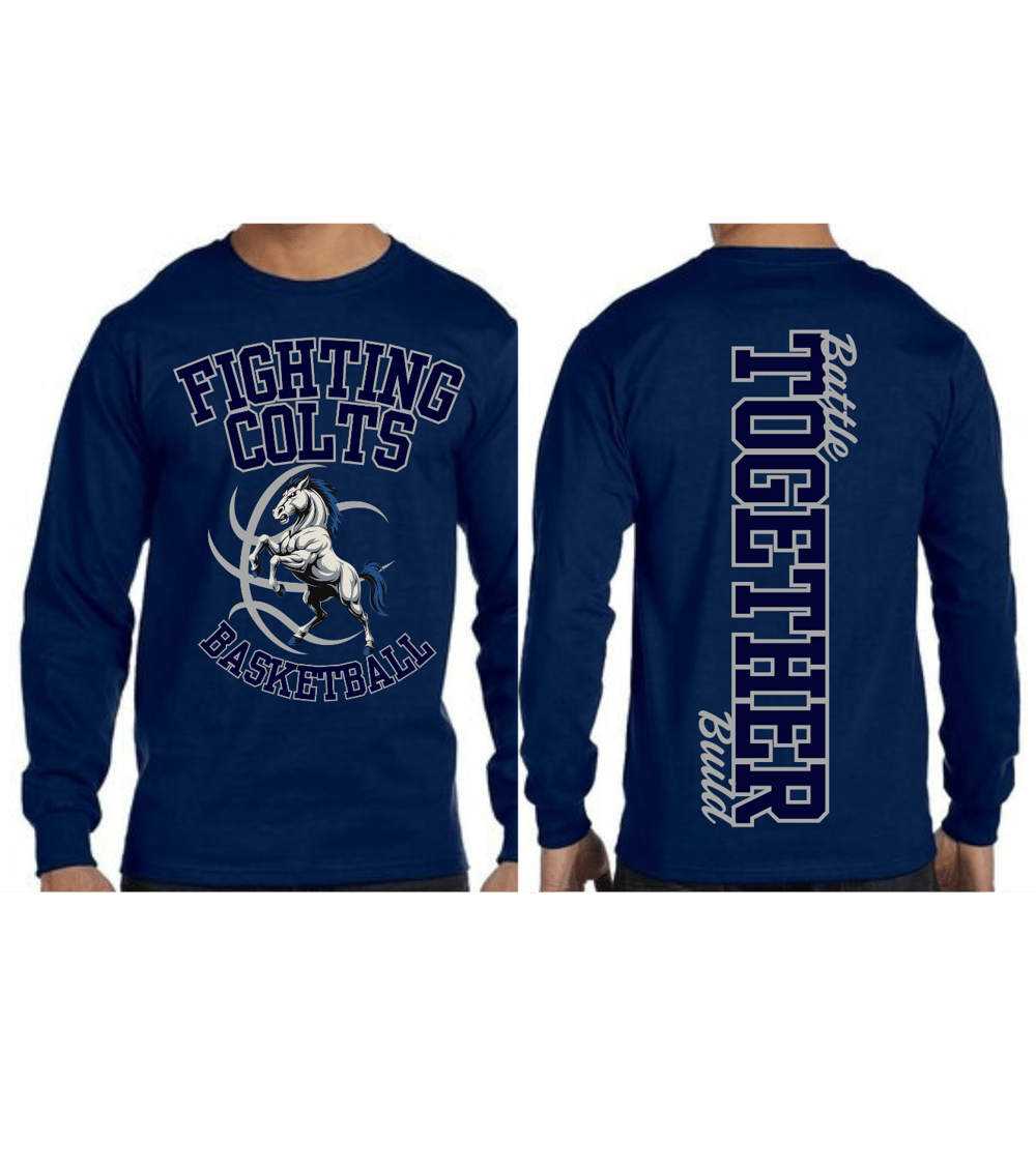 Image of Together Navy Long Sleeve