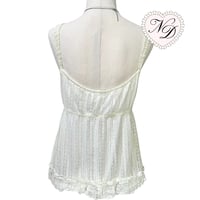 Image 3 of Japanese brand Ivory Lace Camisole Top