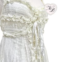 Image 2 of Japanese brand Ivory Lace Camisole Top