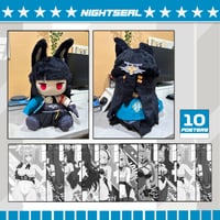 Miyabi Plush Doll and 10 posters