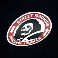 STREET MACHINE Rolling Guy Sticker
