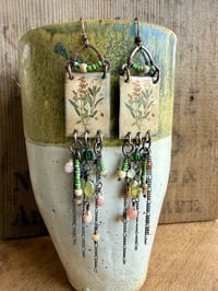 Image 1 of Botanica Series . Enamel and gemstones 