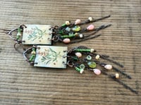 Image 4 of Botanica Series . Enamel and gemstones 