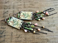 Image 2 of Botanica Series . Enamel and gemstones 