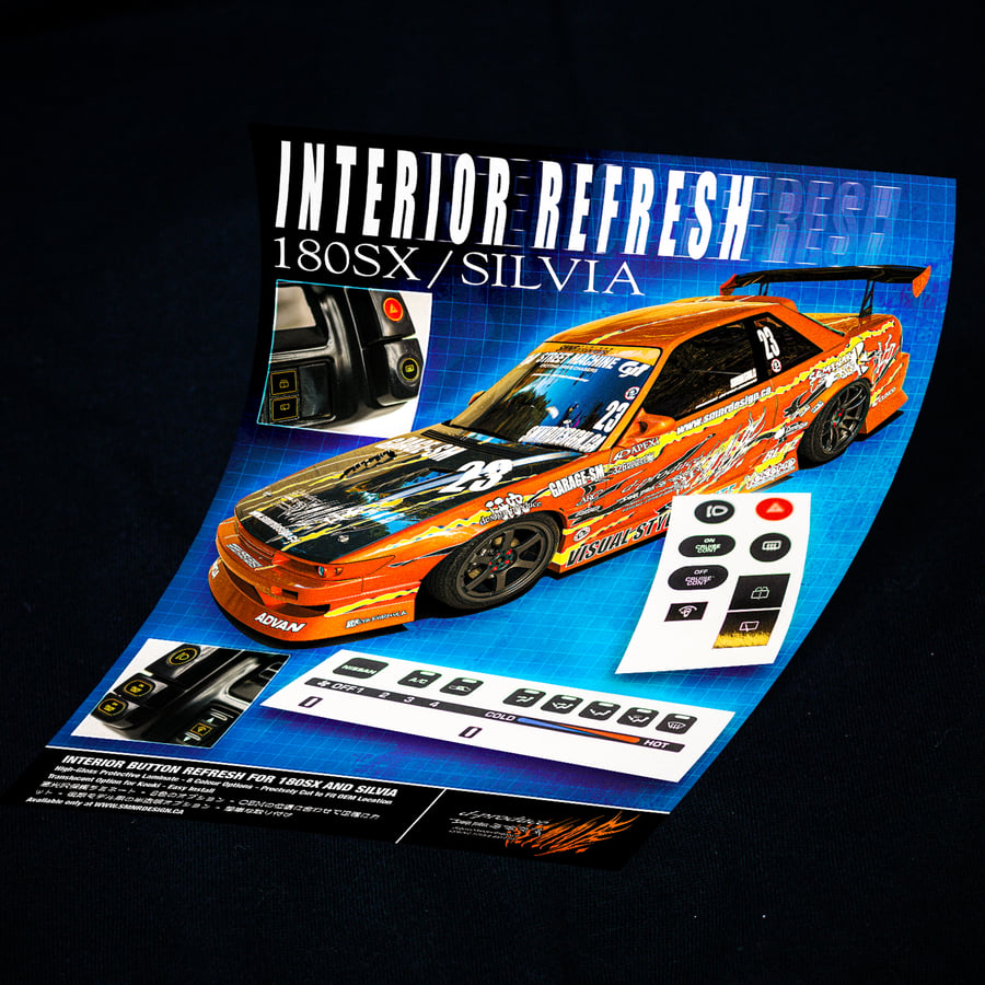 S13 Interior Refresh Advert Poster 