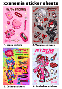 Sticker sheets