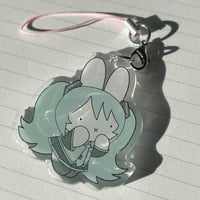 Hatsune Miku x Miffy Acrylic Phone Charm