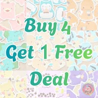 Vinyl Sticker Deal | Buy 4 Get 1 Free!