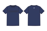 LocalHoops Outline Tee - Navy Blue/Grey