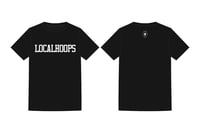 LocalHoops Collegic Tee - Black/White