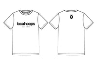 LocalHoops est. 2012 Tee - White/Black