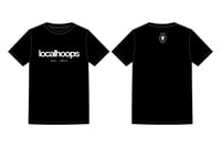 LocalHoops est. 2012 Tee - Black/White