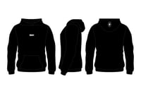 LocalHoops Small SIAH Fleece Hoodie - Black/White