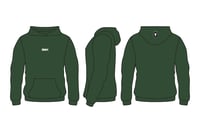 LocalHoops Small SIAH Fleece Hoodie - Olive/White