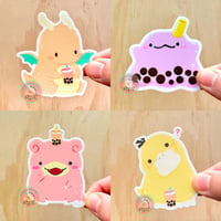 Image 1 of Vinyl Sticker | Poké Boba - Group B